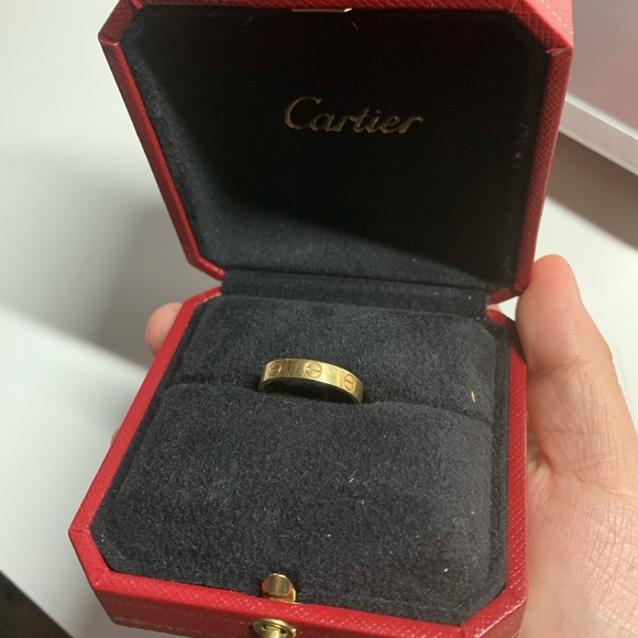 Cartier Jewelry - Cartier Love Ring Wedding Band Size 3 3/4